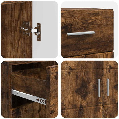 Holzschrank Geräucherte Eiche Holzwerkstoff