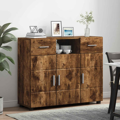 Holzschrank Geräucherte Eiche Holzwerkstoff