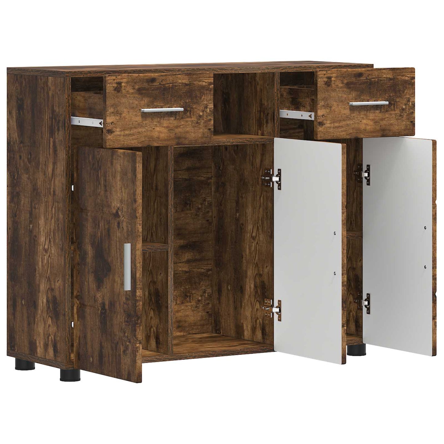Holzschrank Geräucherte Eiche Holzwerkstoff