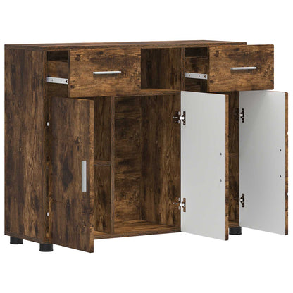 Holzschrank Geräucherte Eiche Holzwerkstoff