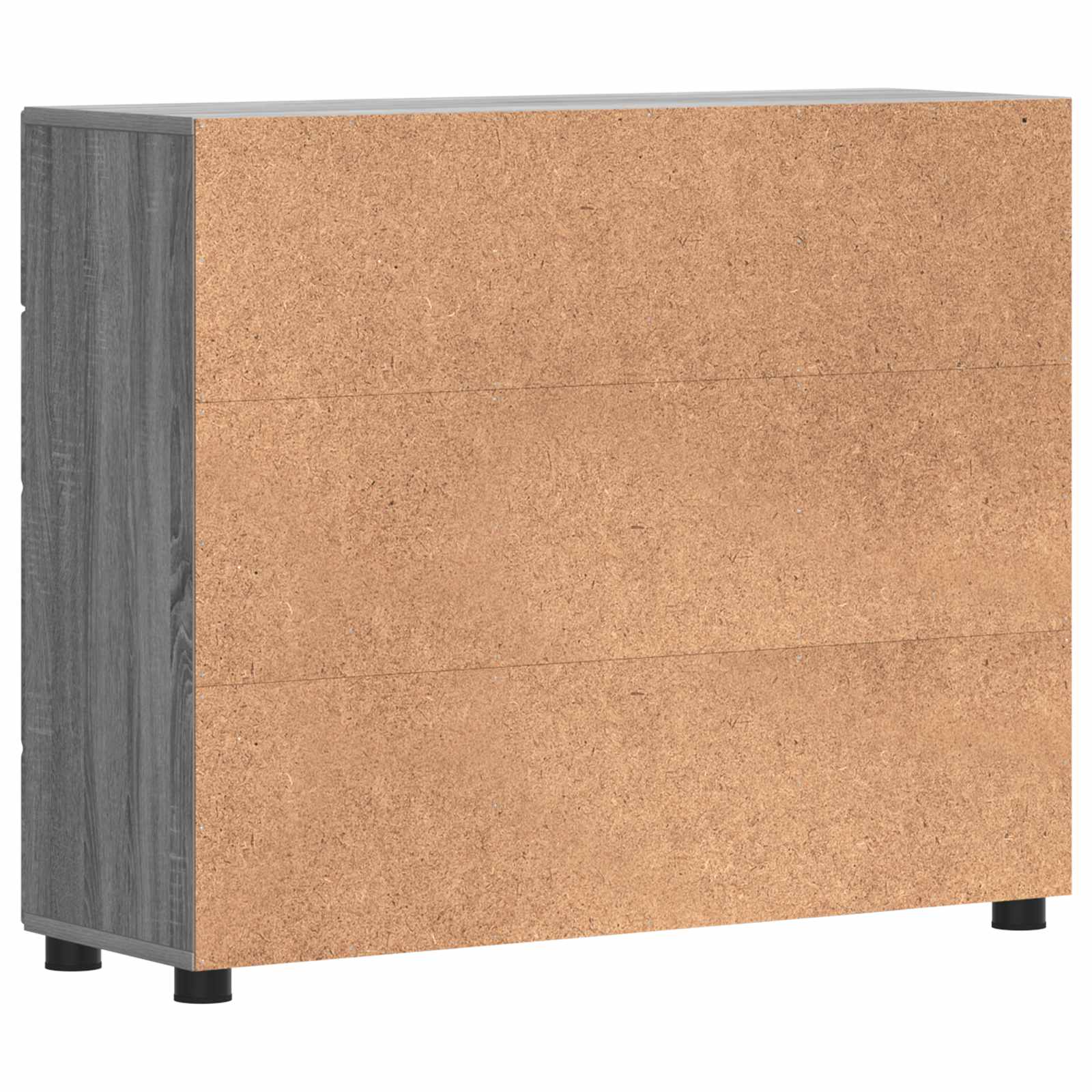 Holzschrank Graues Sonoma Holzwerkstoff
