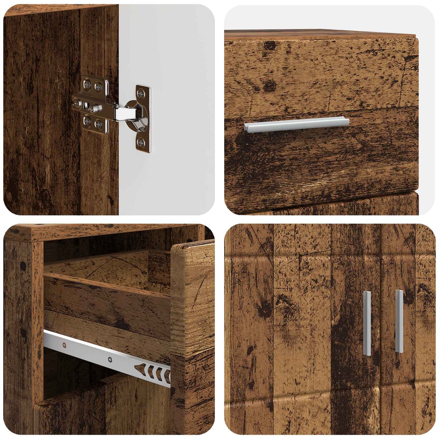 Holzschrank Altholz Holzwerkstoff