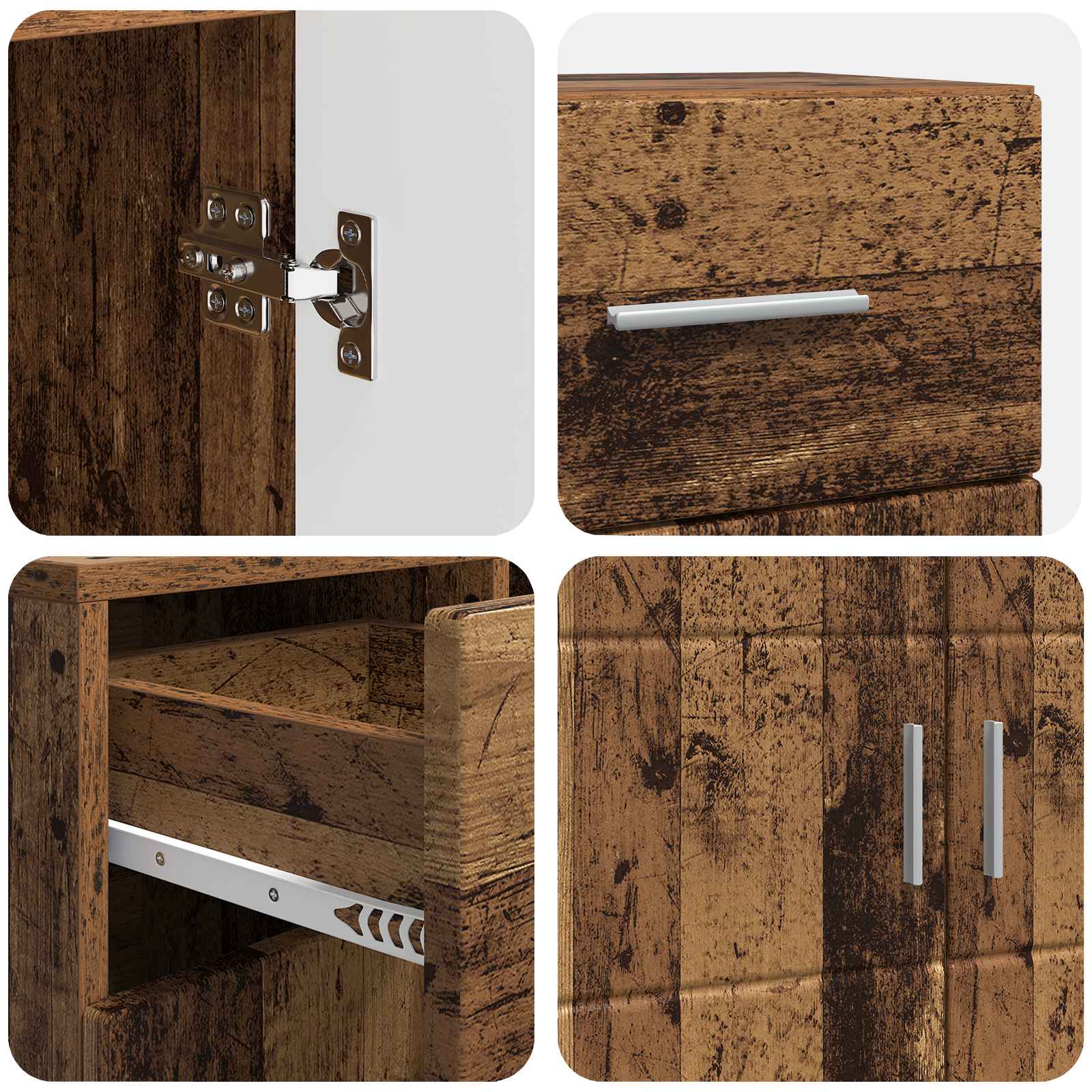 Holzschrank Altholz Holzwerkstoff