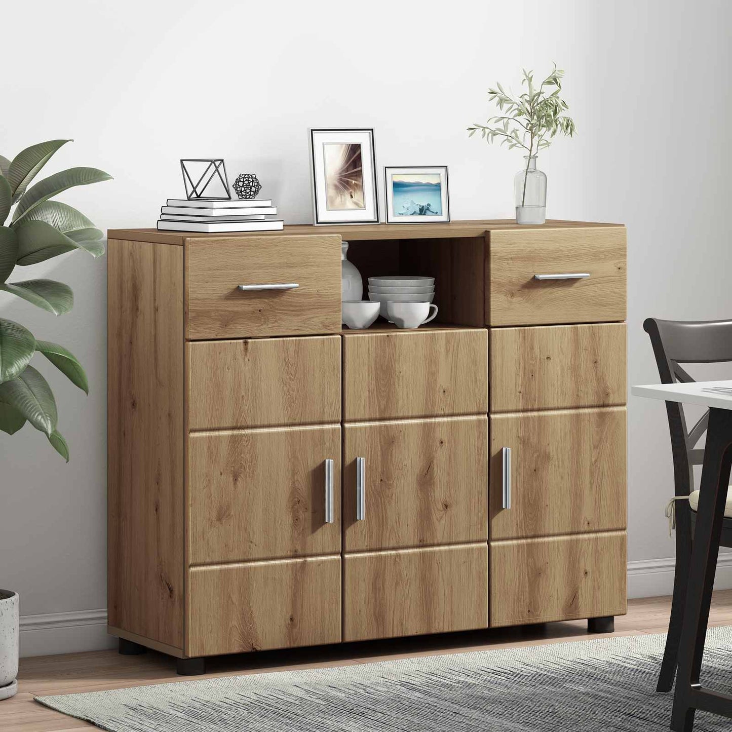 Holzschrank Artisan-Eiche Holzwerkstoff