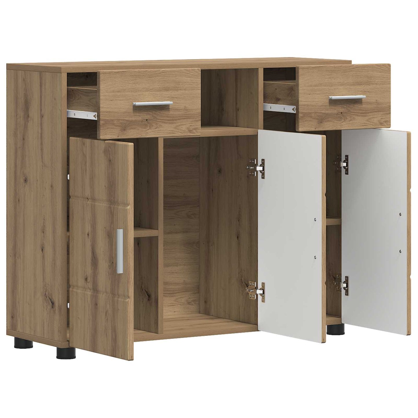 Holzschrank Artisan-Eiche Holzwerkstoff