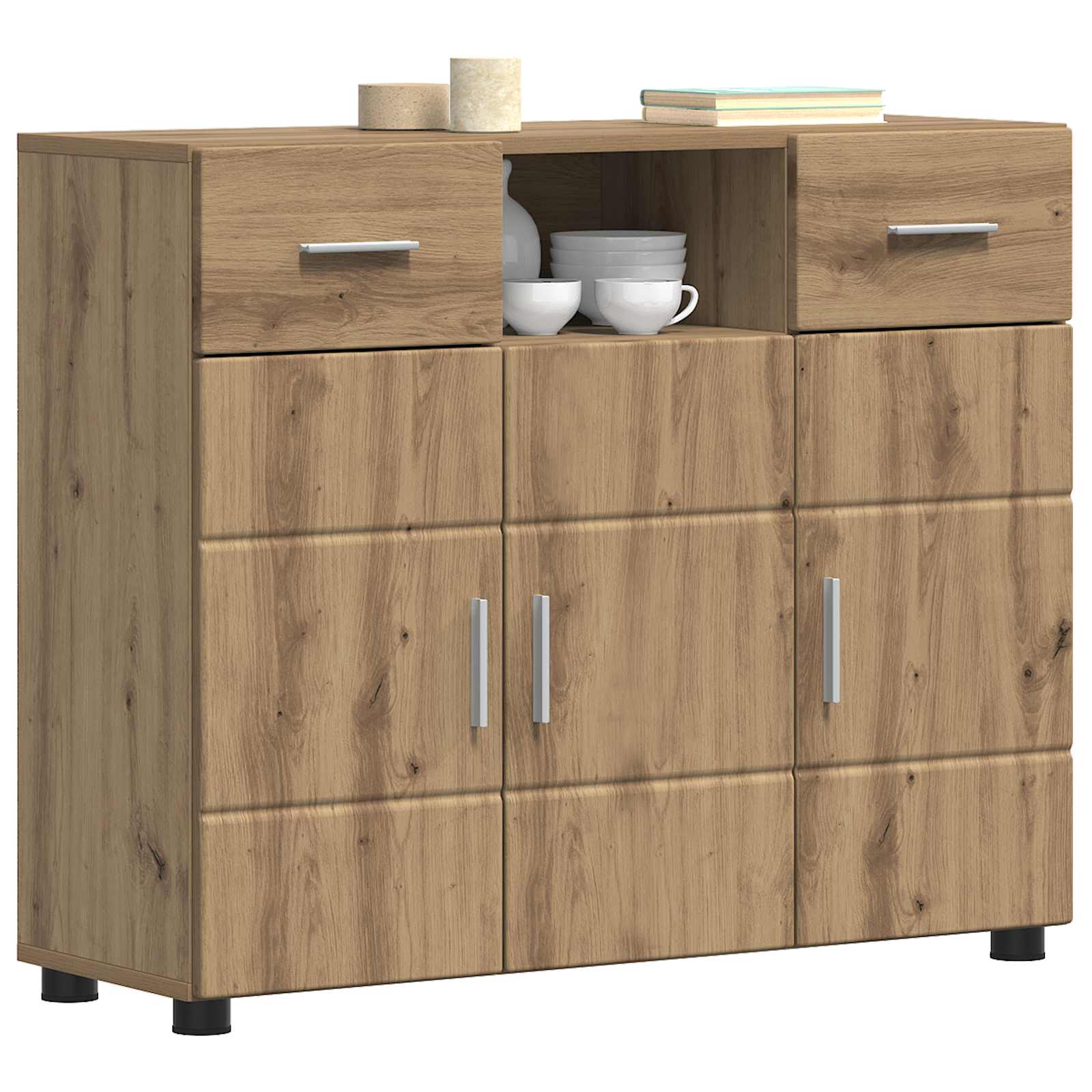 Holzschrank Artisan-Eiche Holzwerkstoff