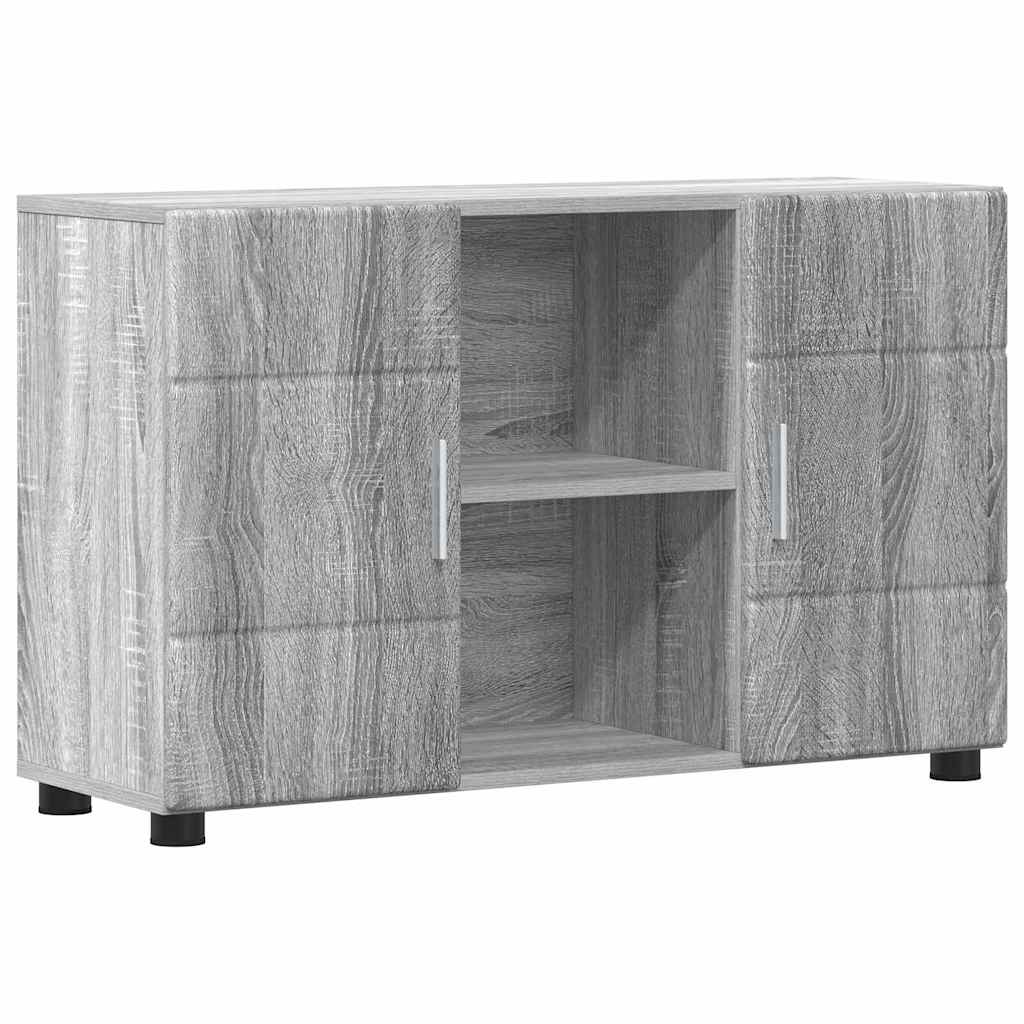 Sideboard FLORIN 88,5 x 30,5 x 55,5 cm Graues Sonoma