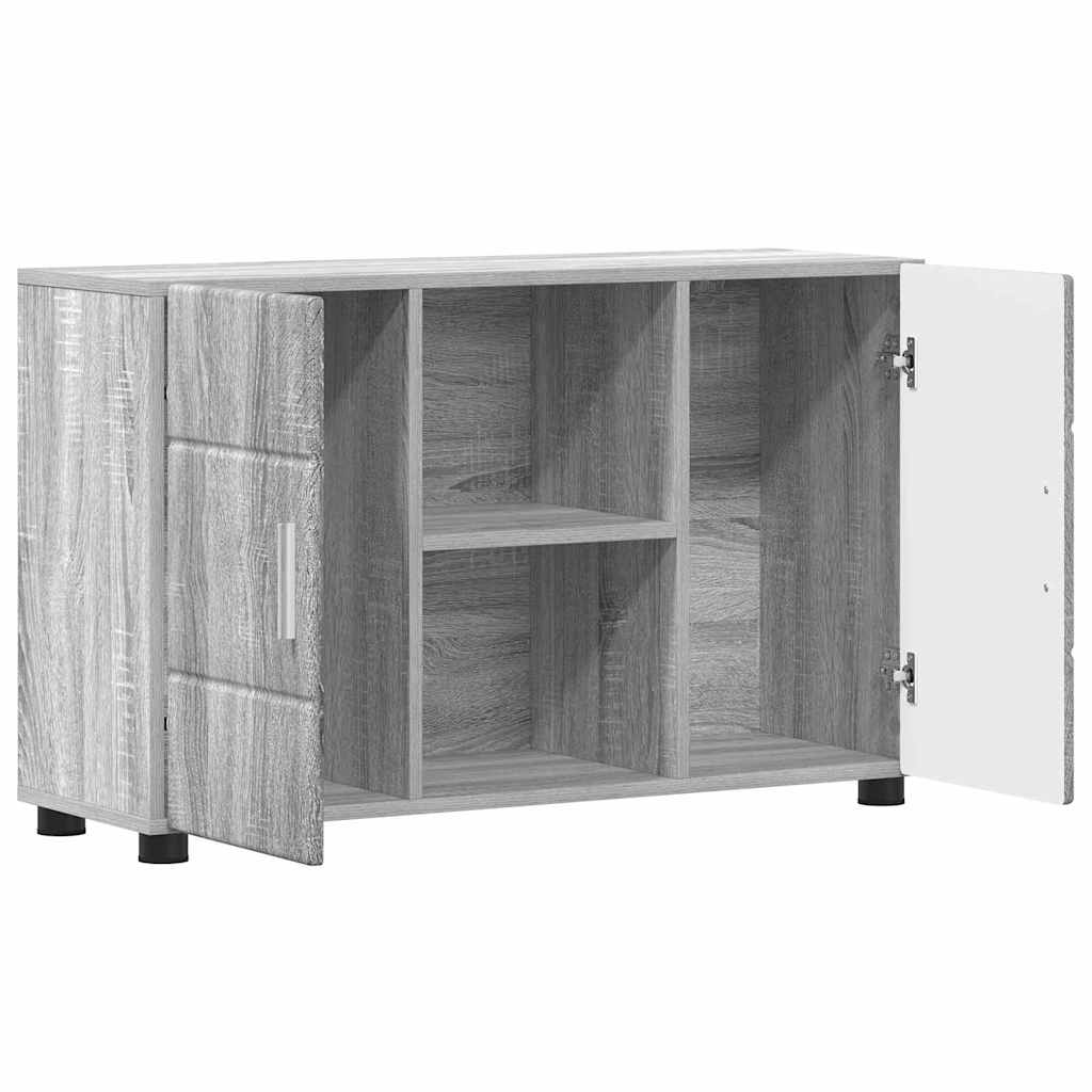 Sideboard FLORIN 88,5 x 30,5 x 55,5 cm Graues Sonoma