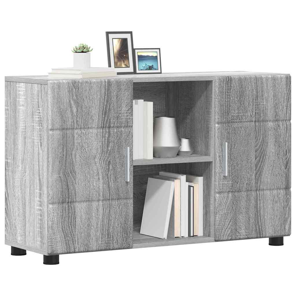 Sideboard FLORIN 88,5 x 30,5 x 55,5 cm Graues Sonoma