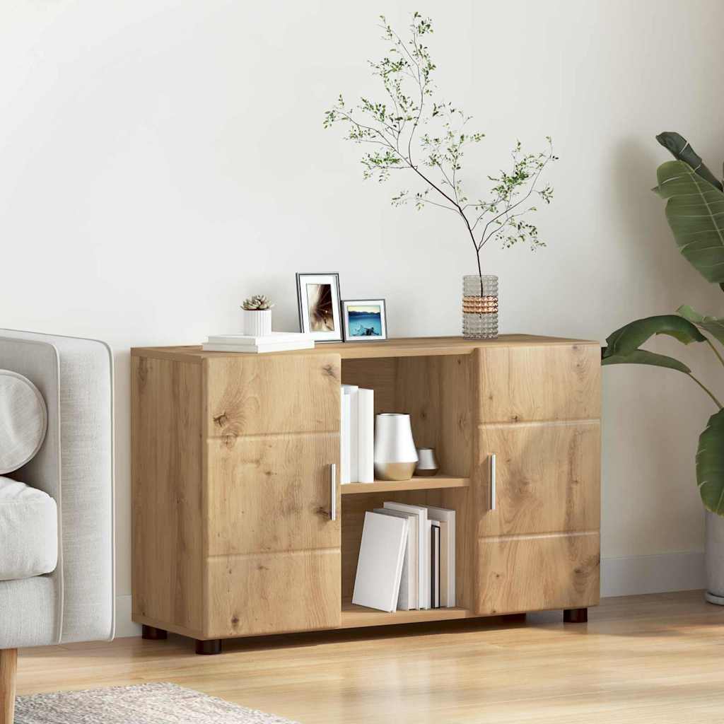 Sideboard FLORIN 88,5 x 30,5 x 55,5 cm Artisan-Eiche