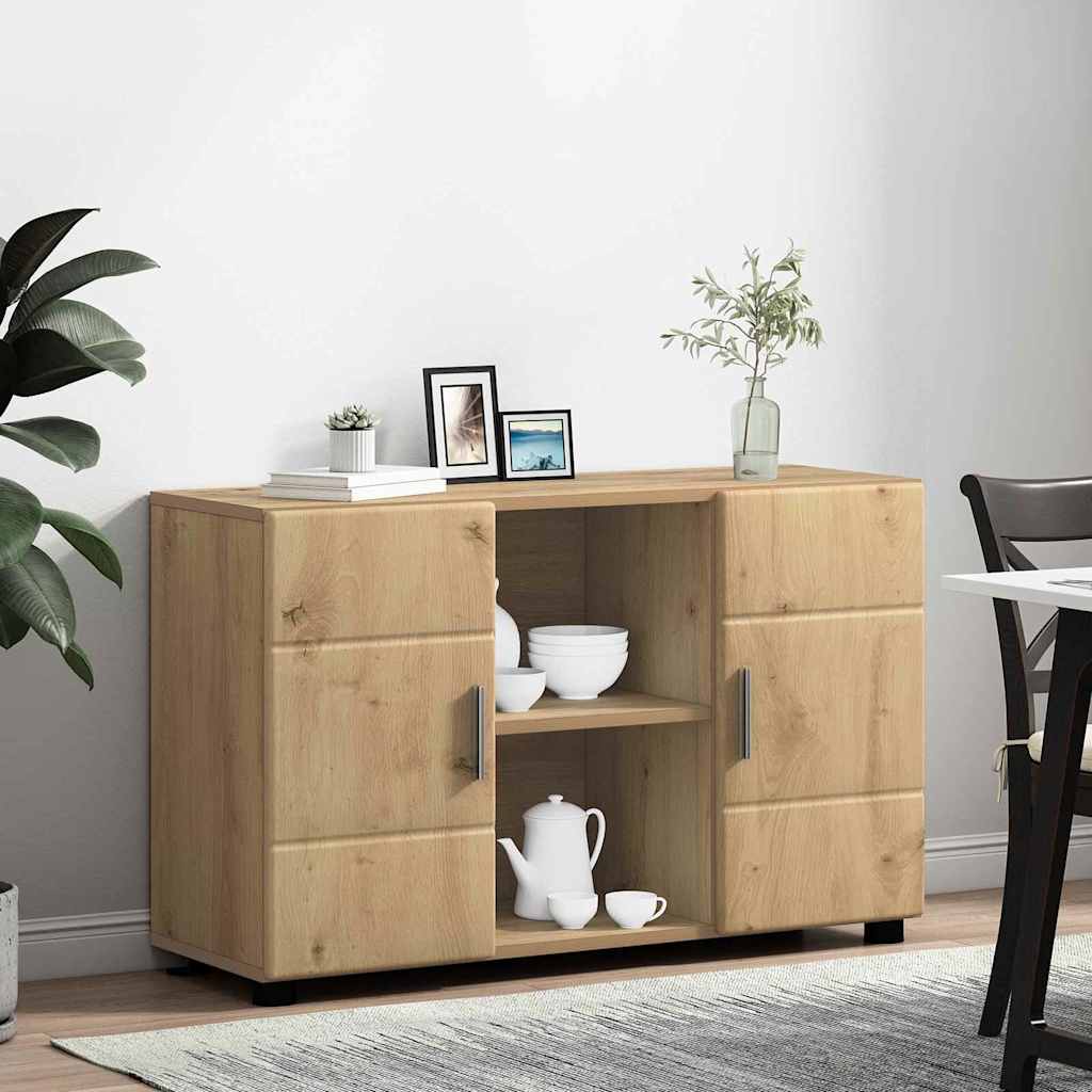 Sideboard FLORIN 88,5 x 30,5 x 55,5 cm Artisan-Eiche