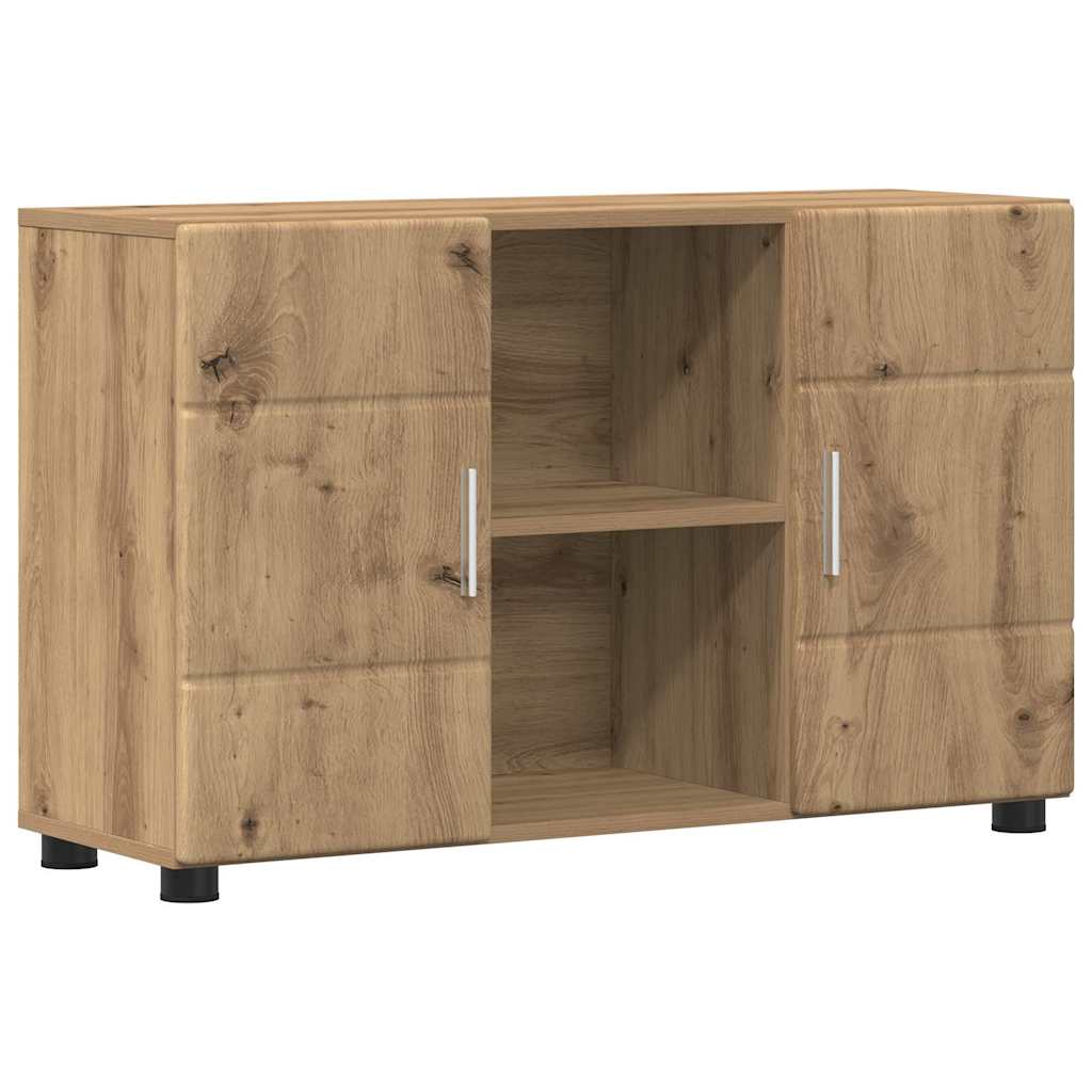 Sideboard FLORIN 88,5 x 30,5 x 55,5 cm Artisan-Eiche