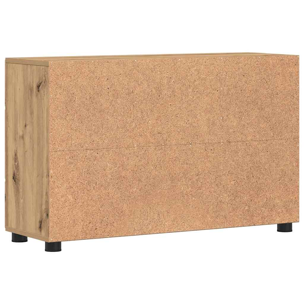 Sideboard FLORIN 88,5 x 30,5 x 55,5 cm Artisan-Eiche