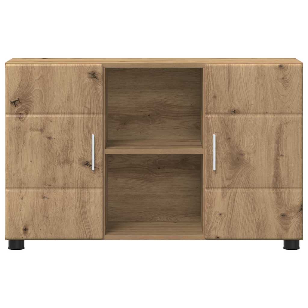 Sideboard FLORIN 88,5 x 30,5 x 55,5 cm Artisan-Eiche
