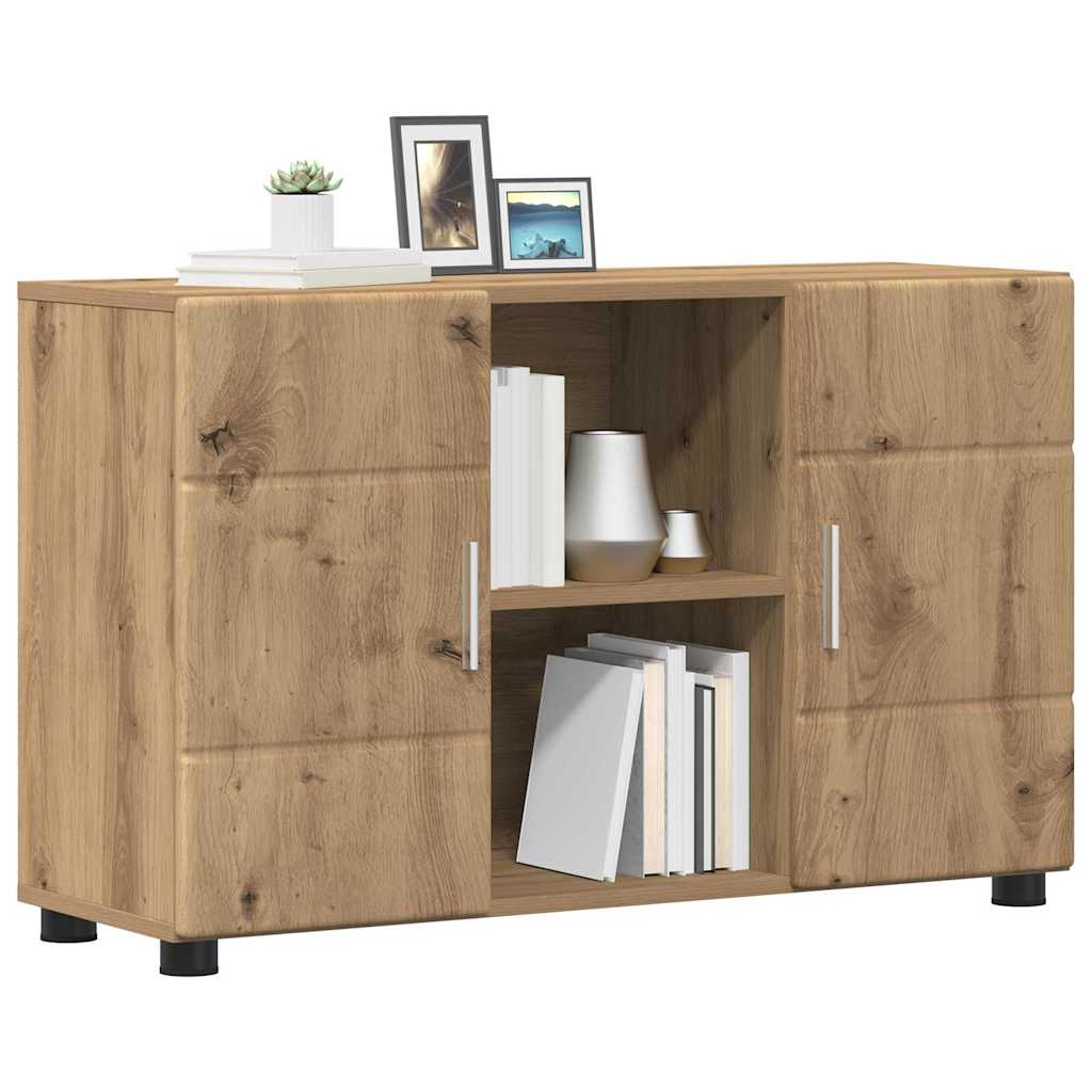 Sideboard FLORIN 88,5 x 30,5 x 55,5 cm Artisan-Eiche
