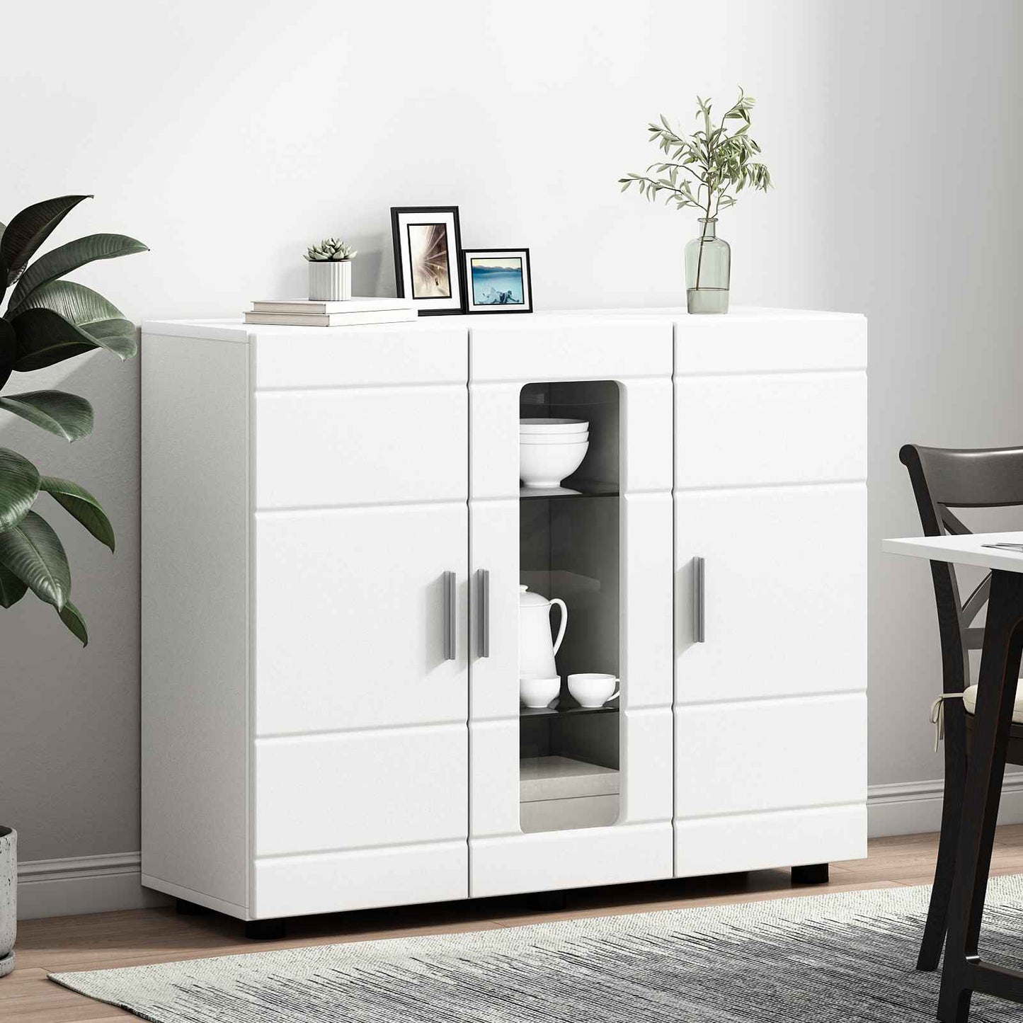 Holzschrank Weiß Holzwerkstoff