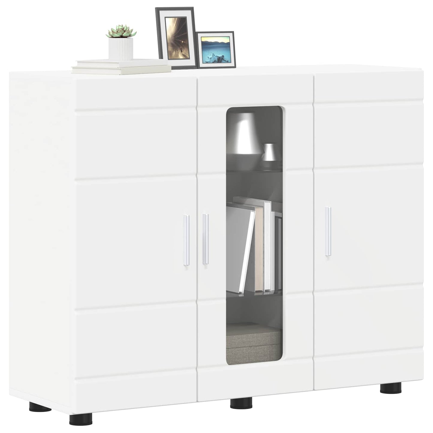 Holzschrank Weiß Holzwerkstoff