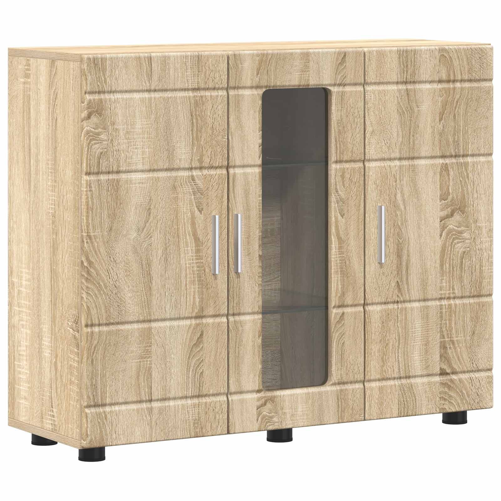 Holzschrank Sonoma-Eiche Holzwerkstoff