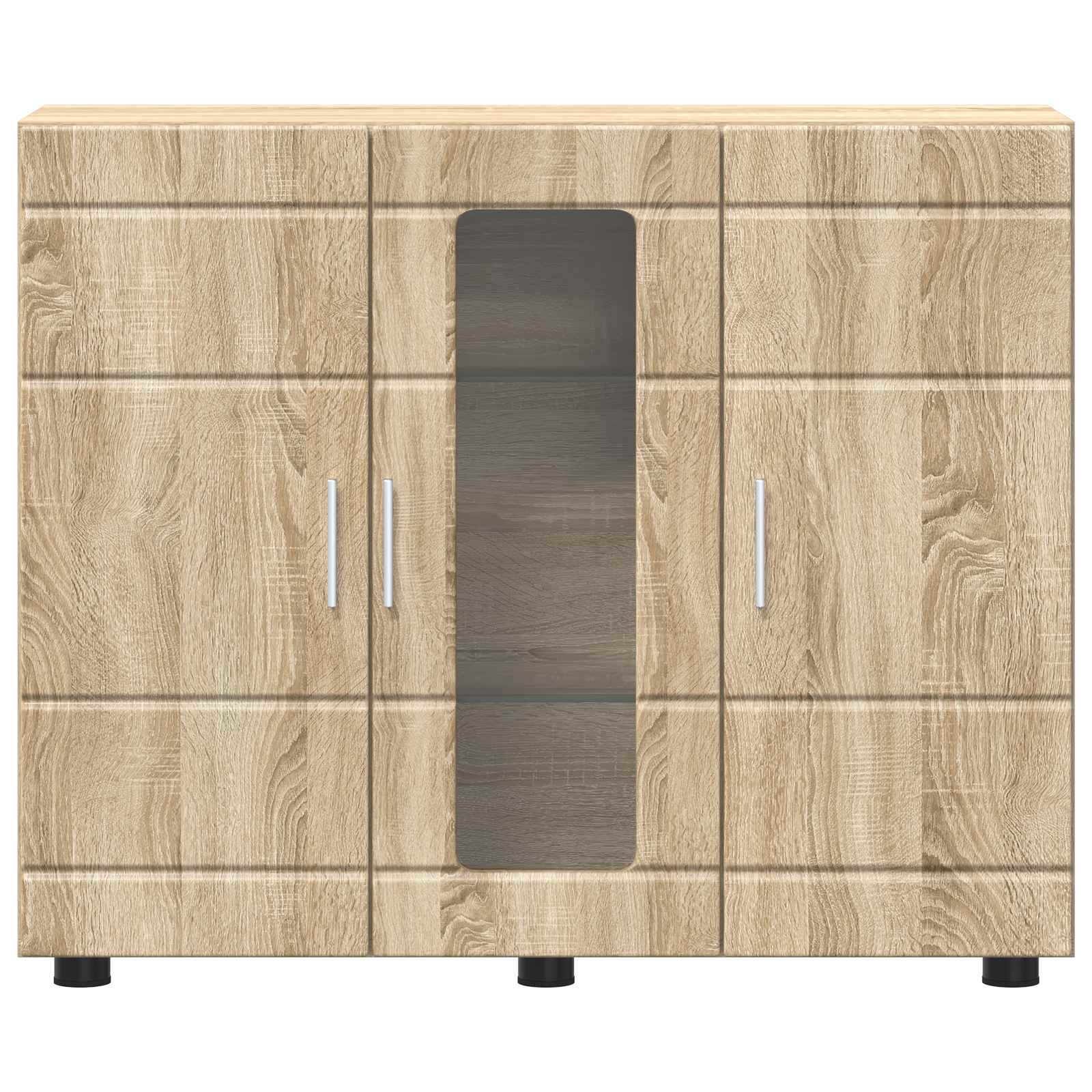 Holzschrank Sonoma-Eiche Holzwerkstoff