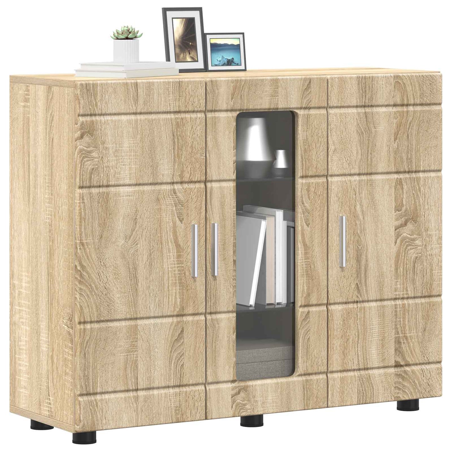 Holzschrank Sonoma-Eiche Holzwerkstoff