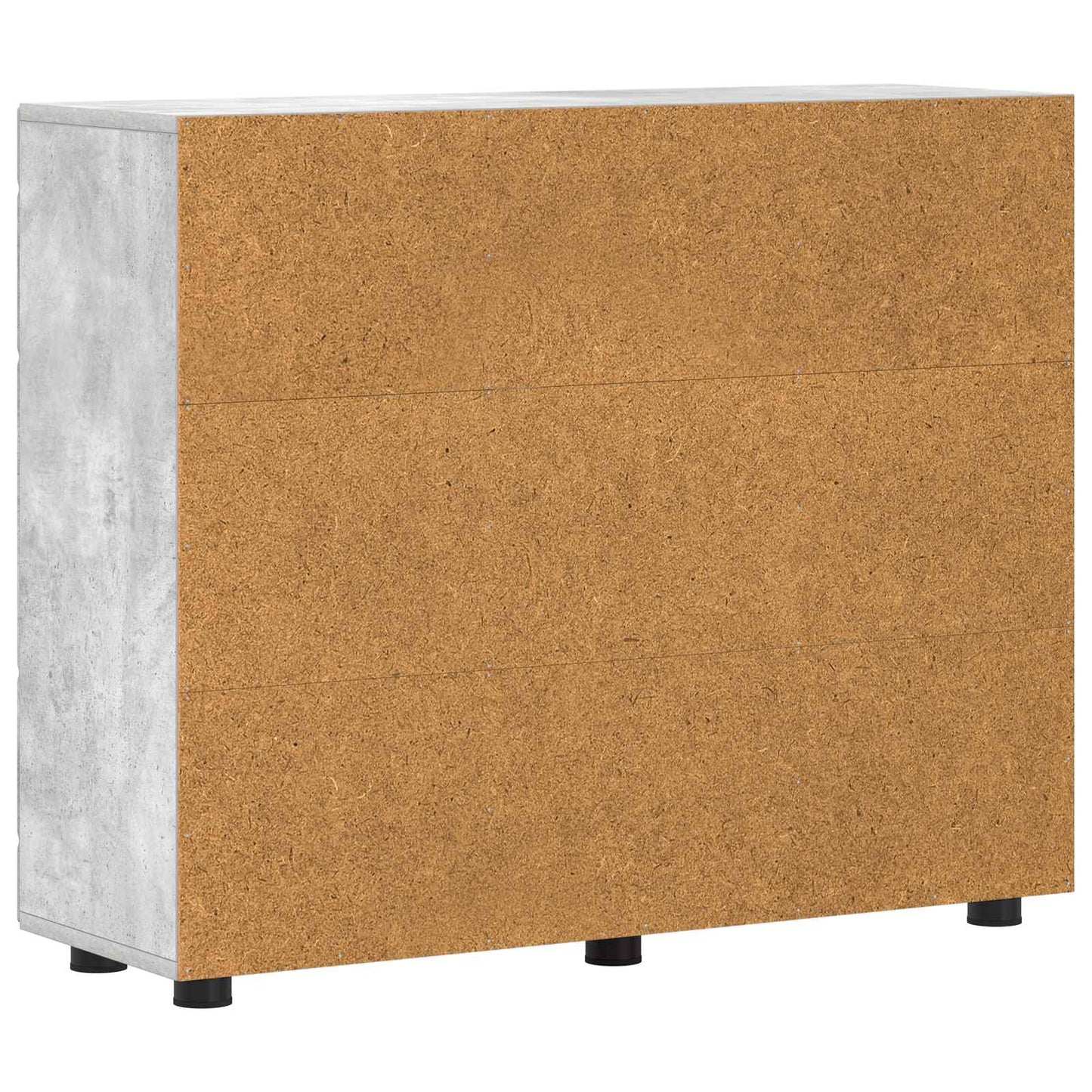 Holzschrank Beton Grau Holzwerkstoff