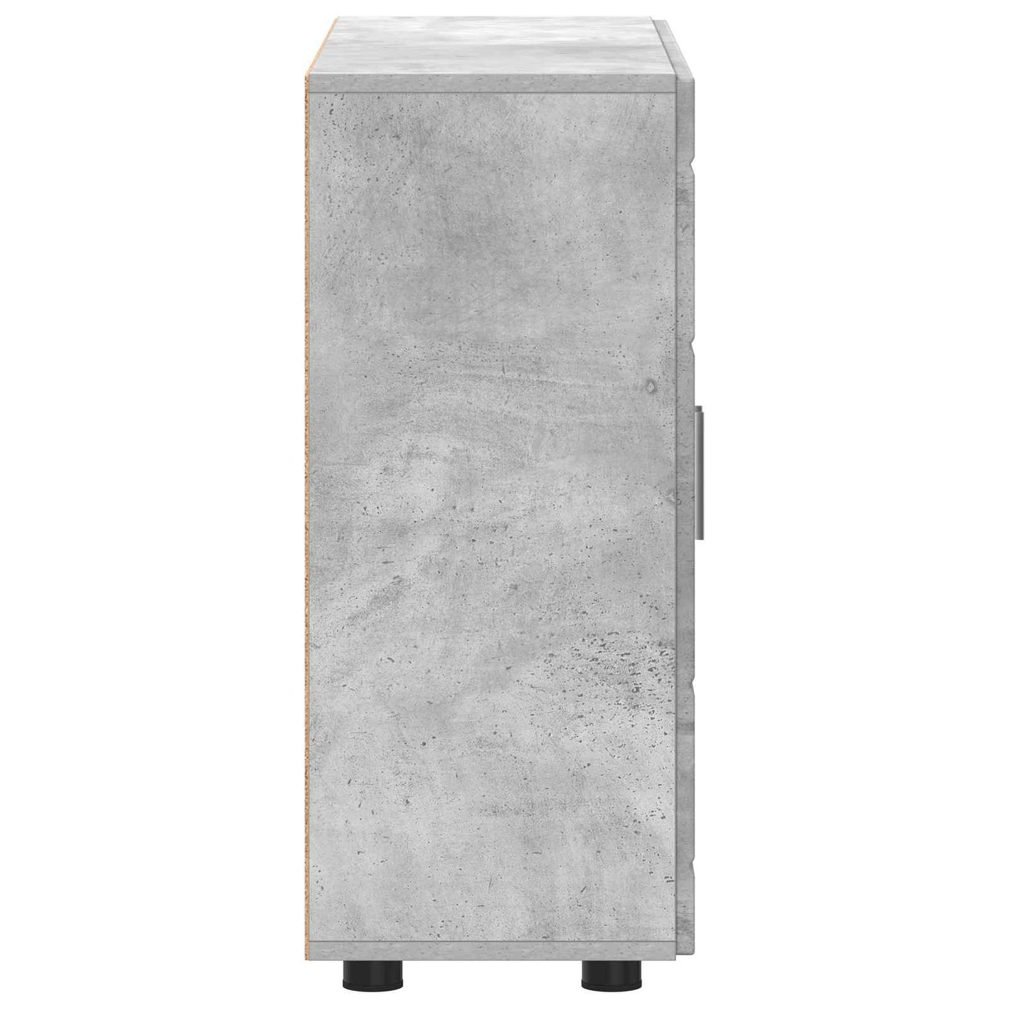 Holzschrank Beton Grau Holzwerkstoff
