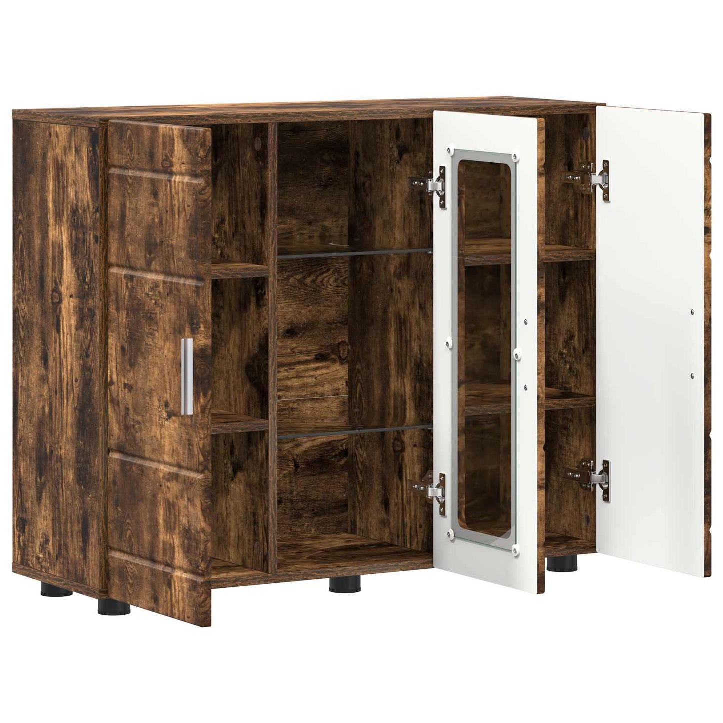 Holzschrank Geräucherte Eiche Holzwerkstoff