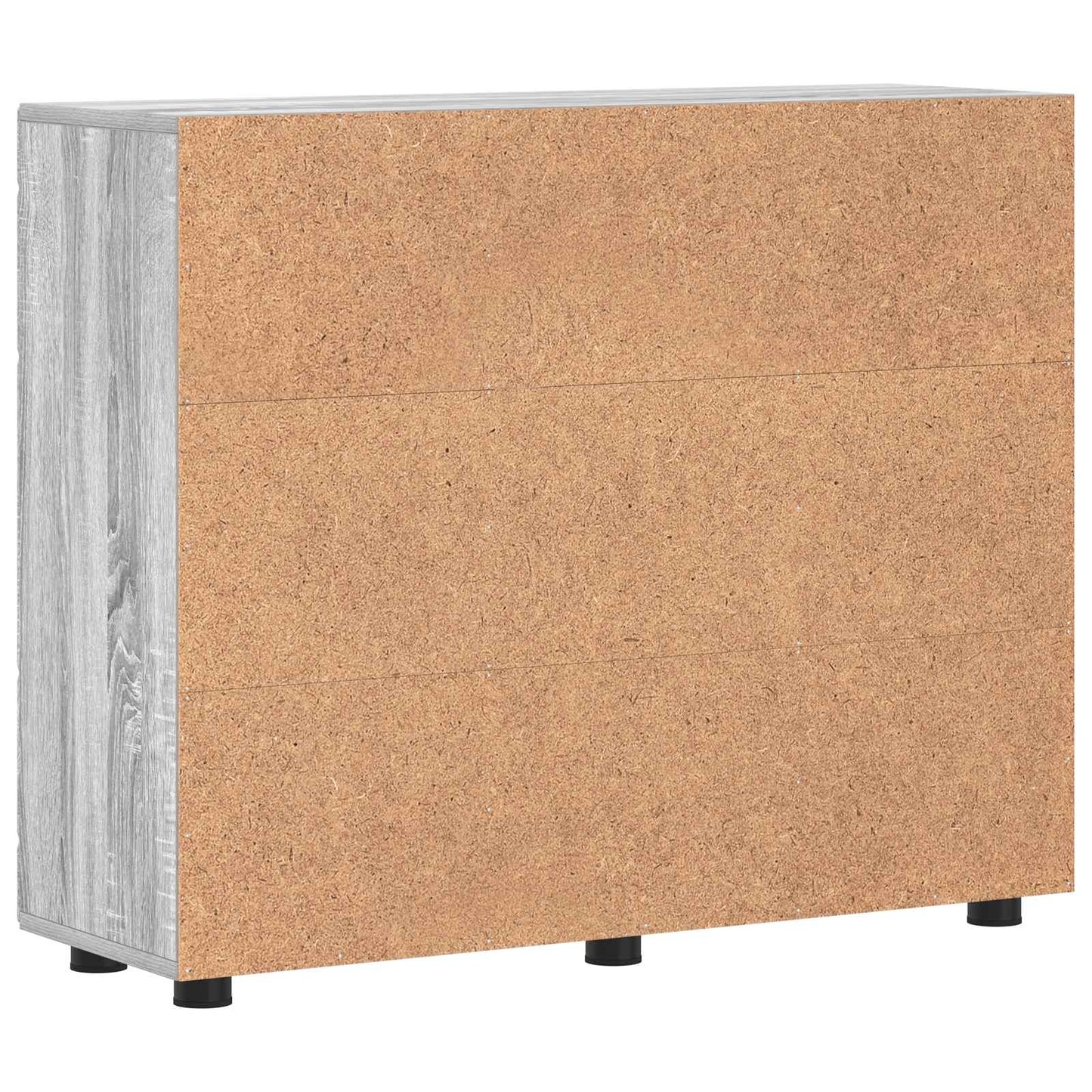 Holzschrank Graues Sonoma Holzwerkstoff