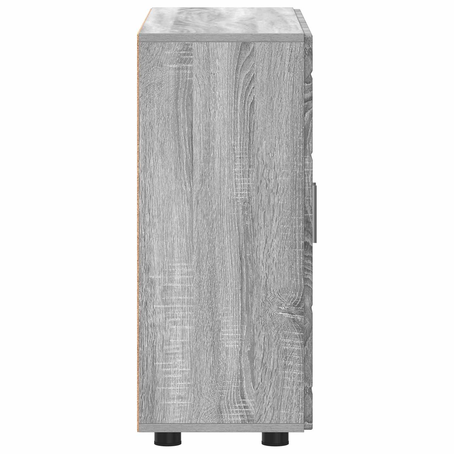 Holzschrank Graues Sonoma Holzwerkstoff