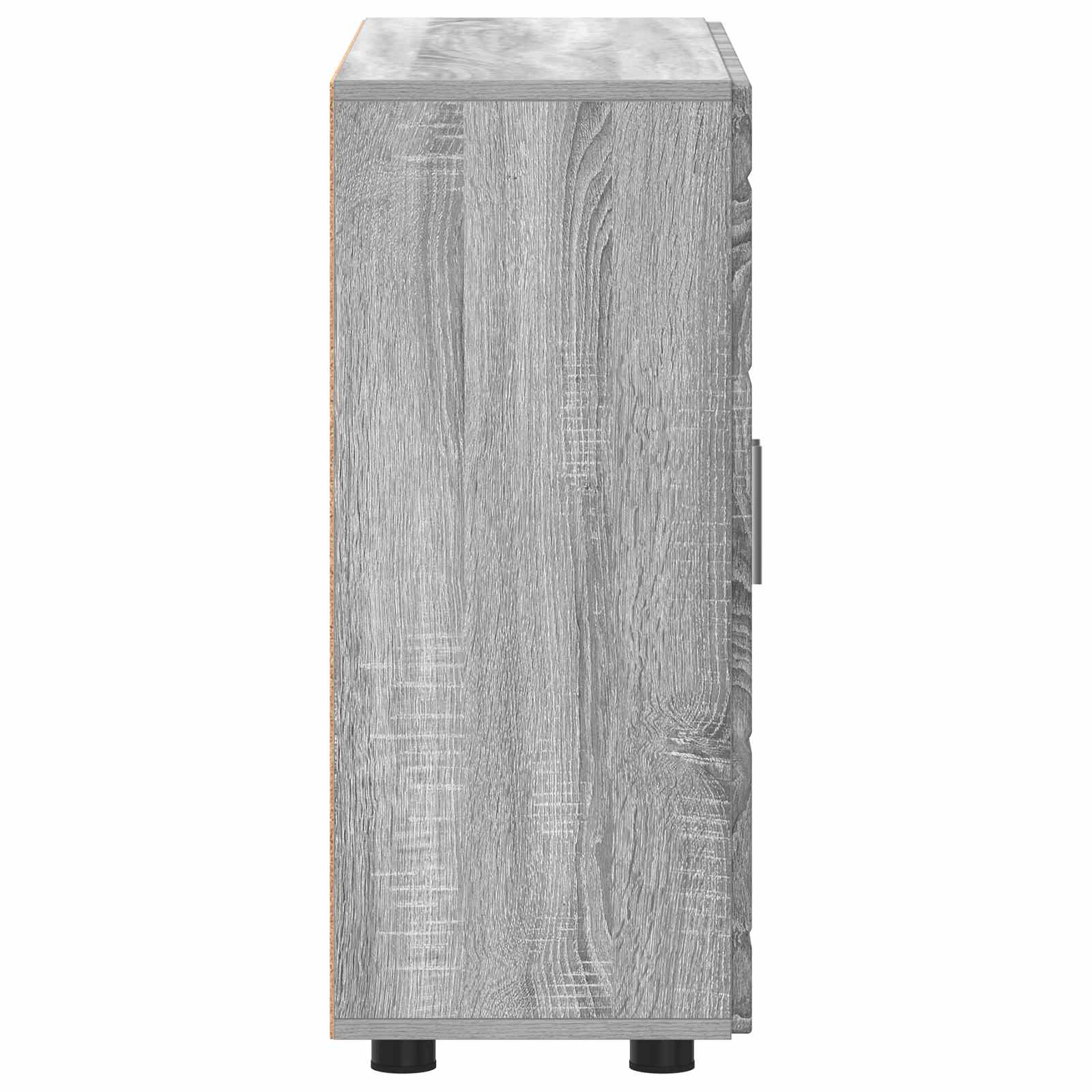 Holzschrank Graues Sonoma Holzwerkstoff