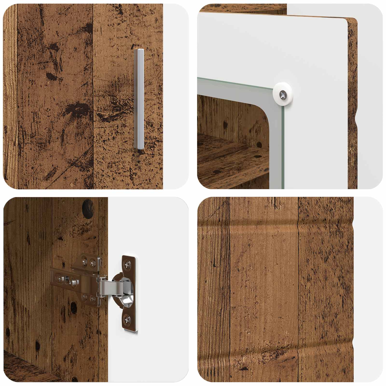 Holzschrank Altholz Holzwerkstoff