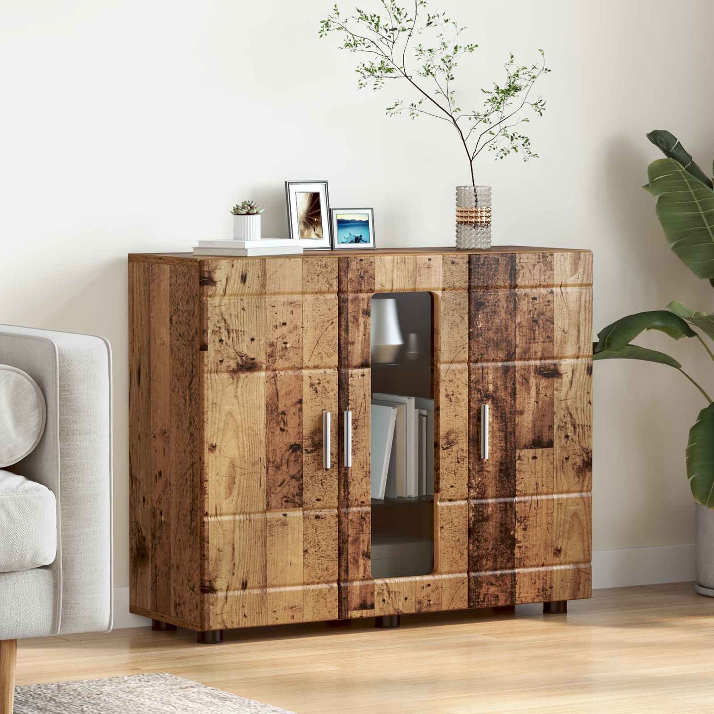 Holzschrank Altholz Holzwerkstoff