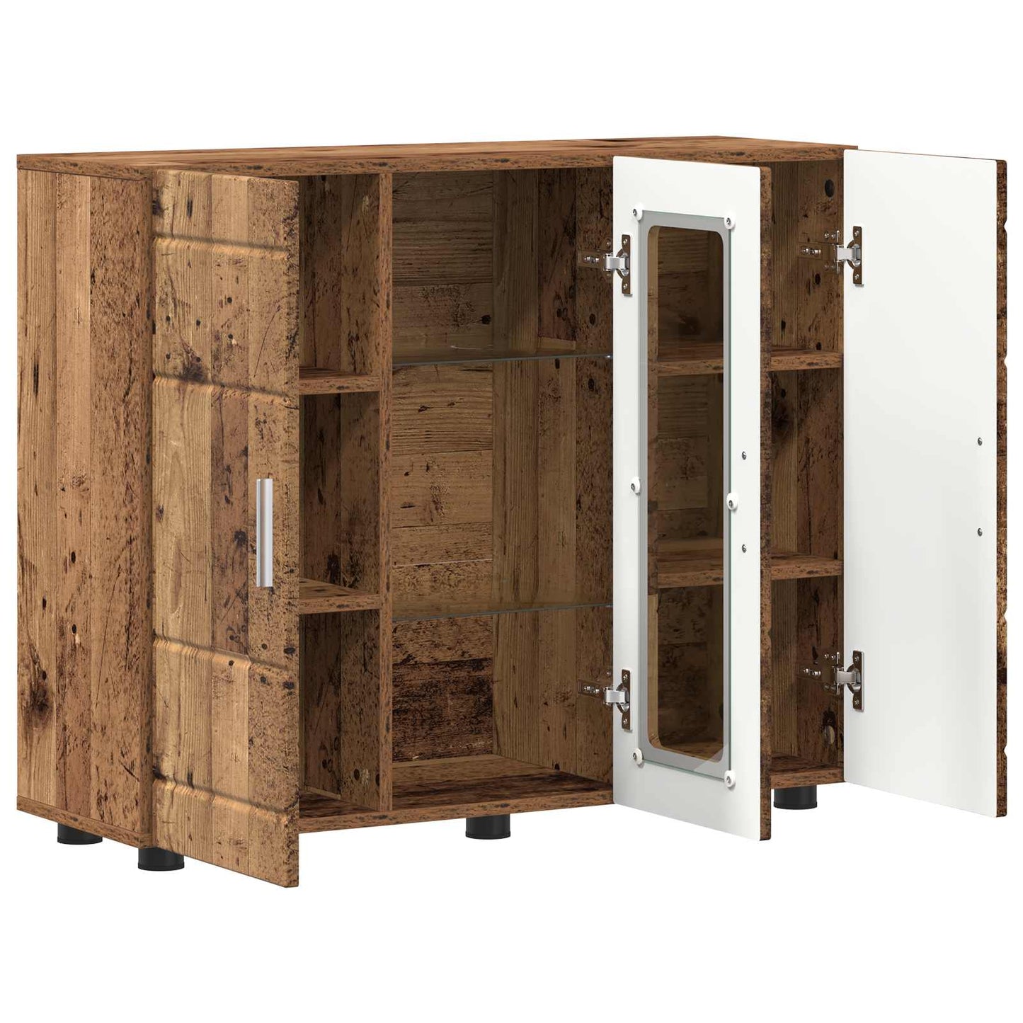 Holzschrank Altholz Holzwerkstoff