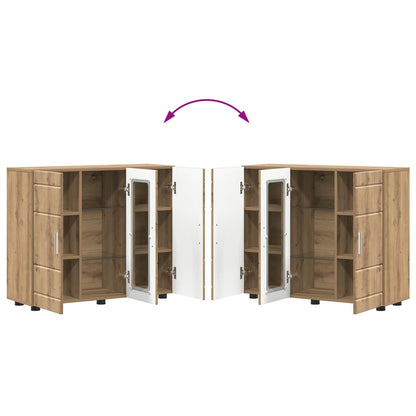 Holzschrank Artisan-Eiche Holzwerkstoff