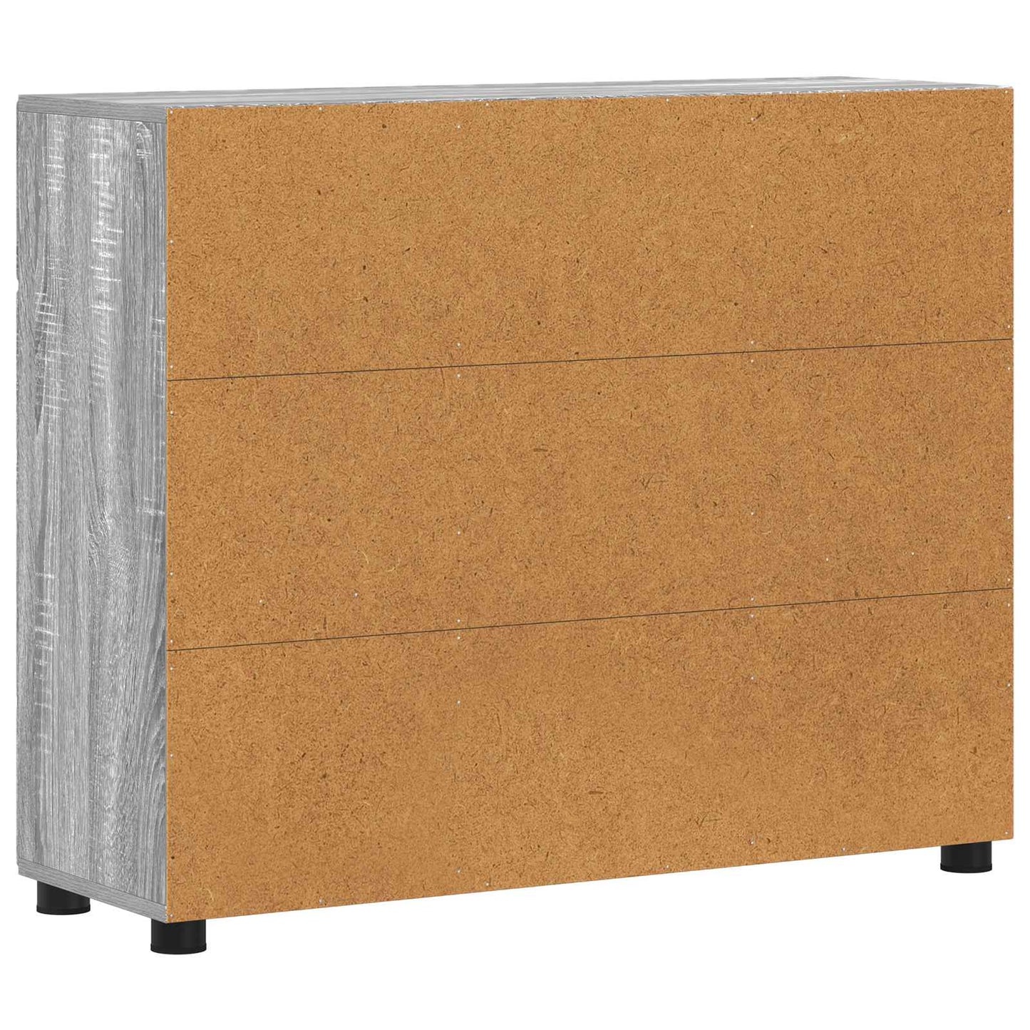 Sideboard FLORIN 88,5 x 30,5 x 73 cm Graues Sonoma