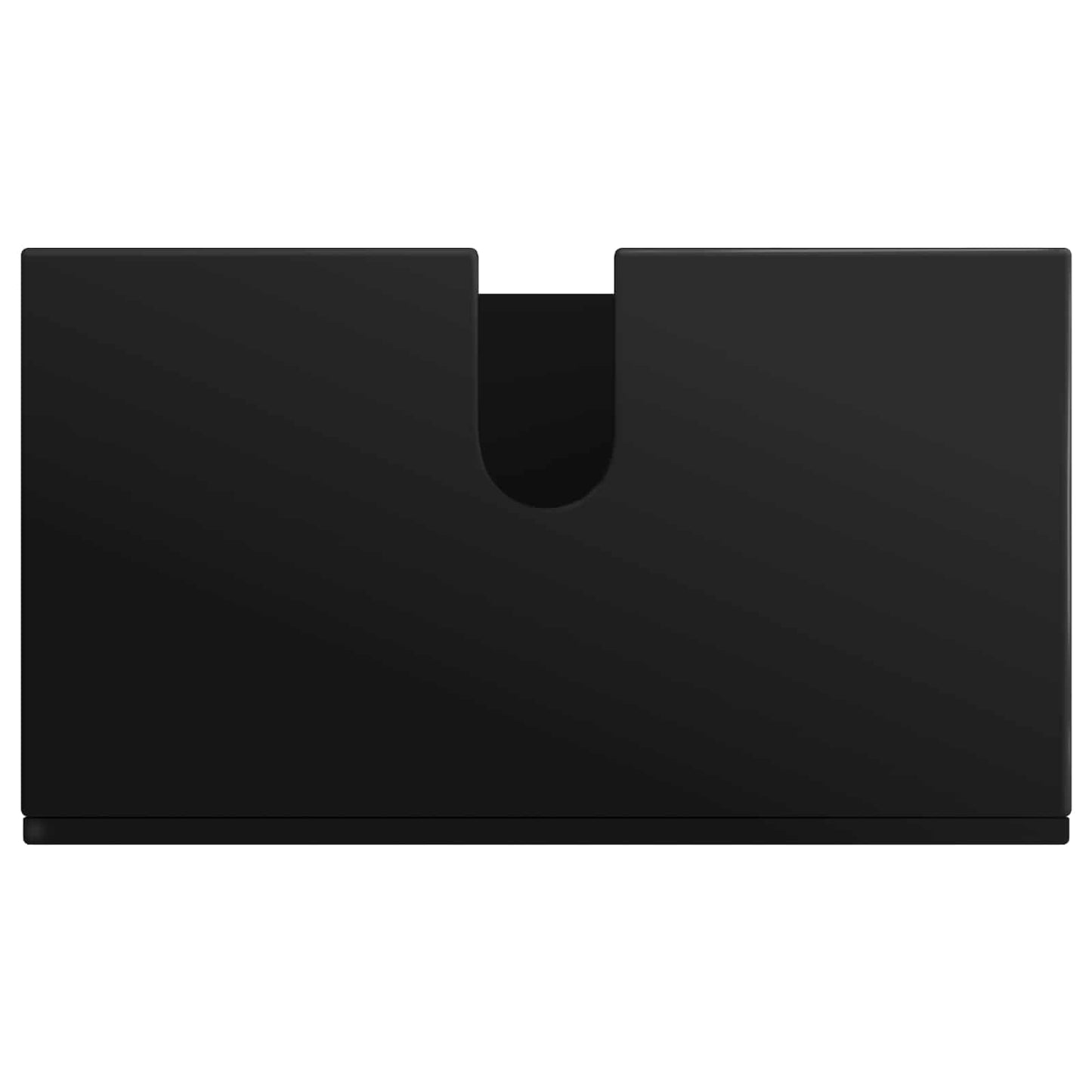 Badezimmerschrank-Set TULUM Schwarz 60 x 34 x 63 cm