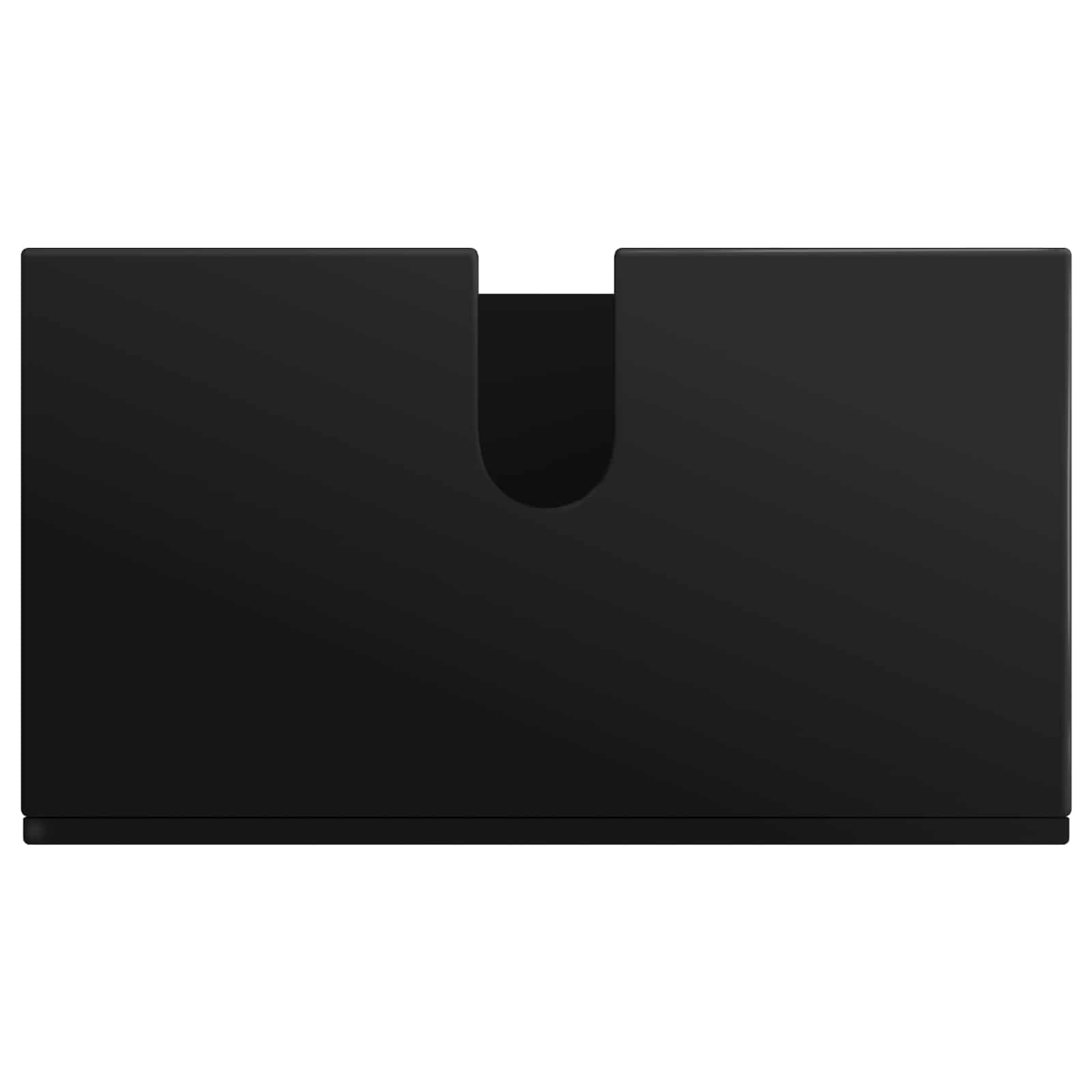 Badezimmerschrank-Set TULUM Schwarz 60 x 34 x 63 cm