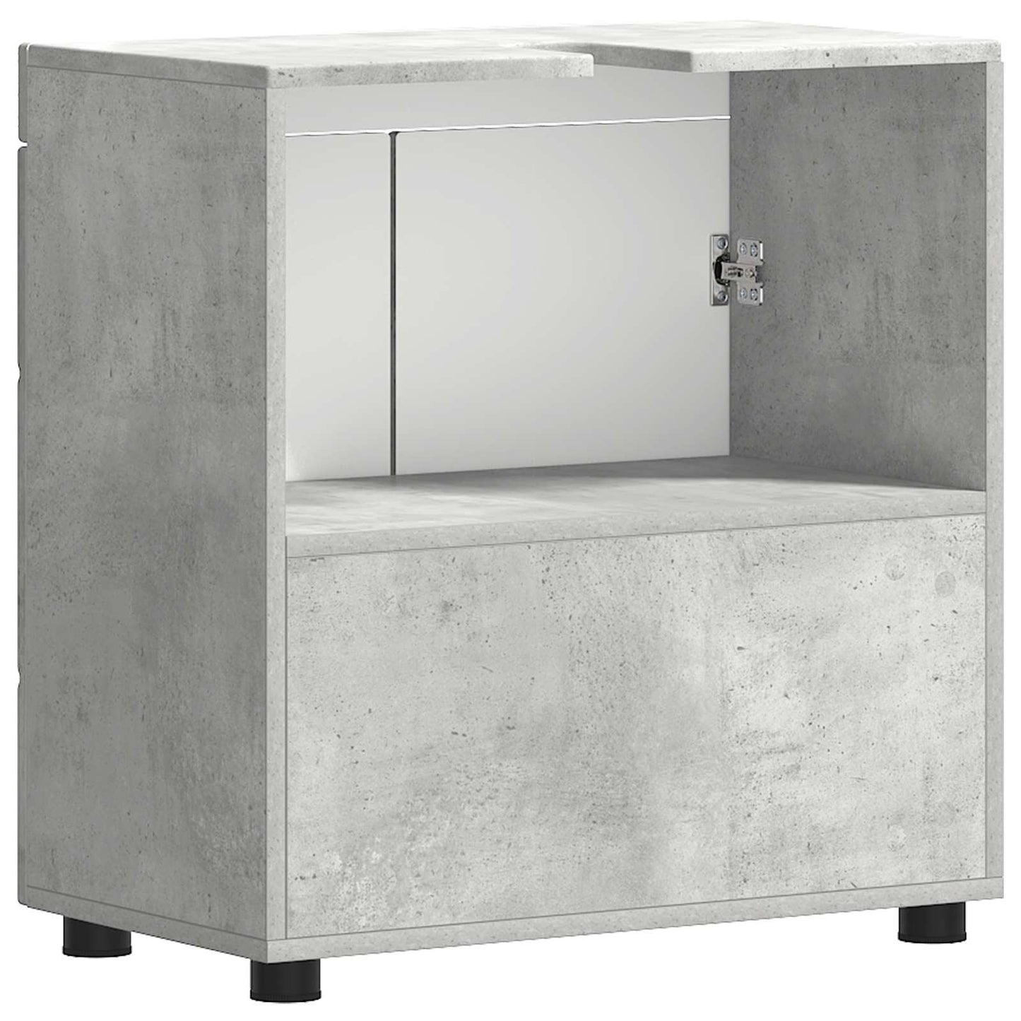 Badezimmerschrank-Set TULUM Beton Grau 60 x 34 x 63 cm