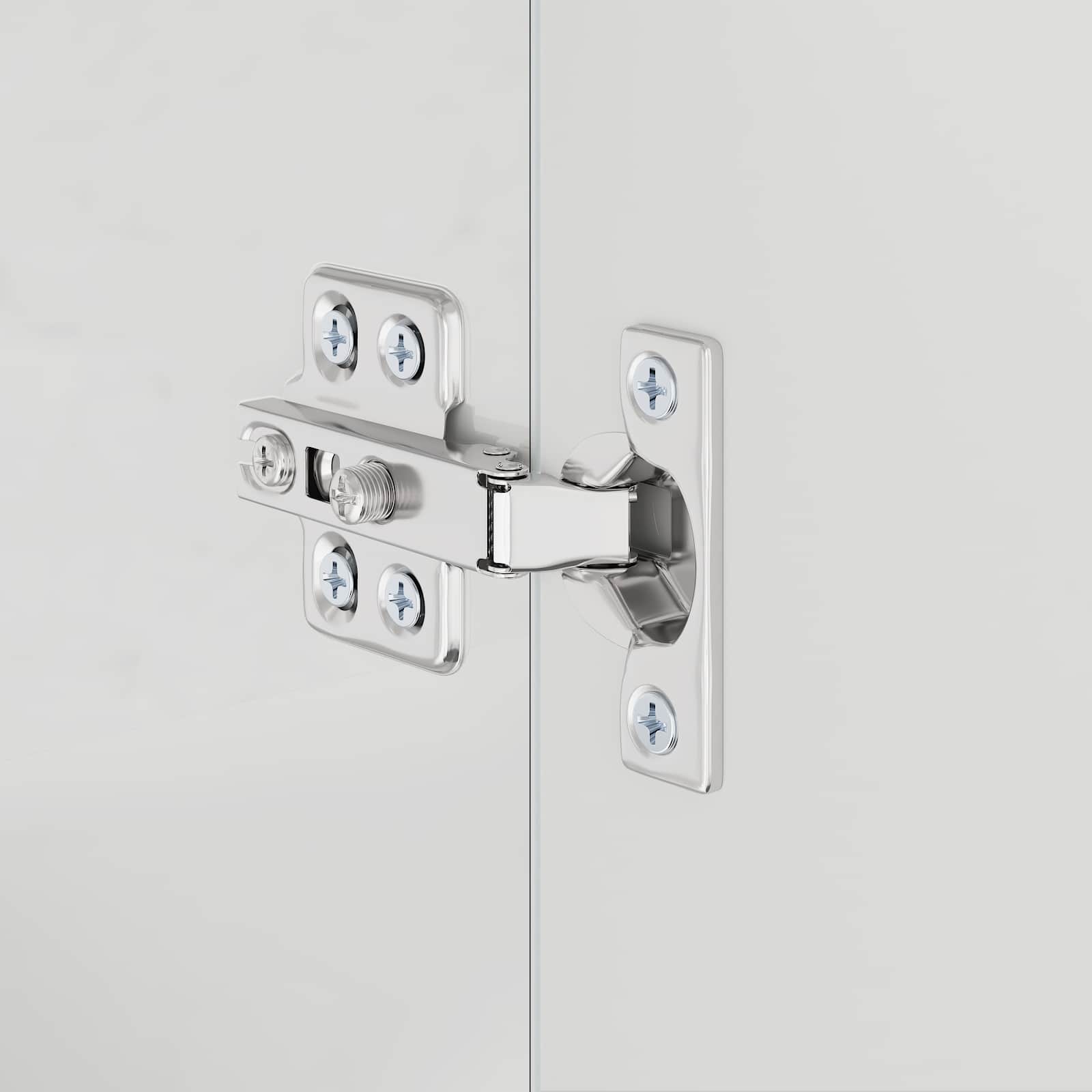 Badezimmerschrank-Set TULUM Hochglanz Weiß 60 x 34 x 63 cm