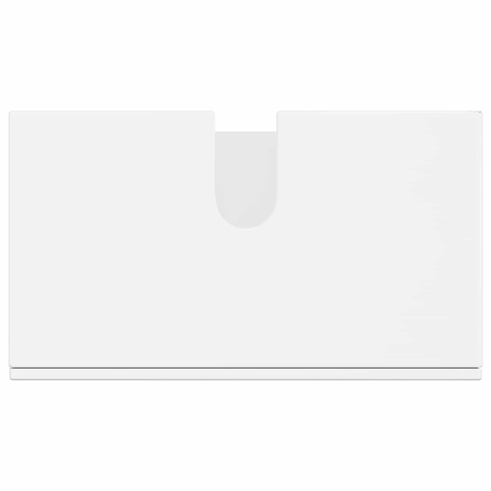 Badezimmerschrank-Set TULUM Hochglanz Weiß 60 x 34 x 63 cm
