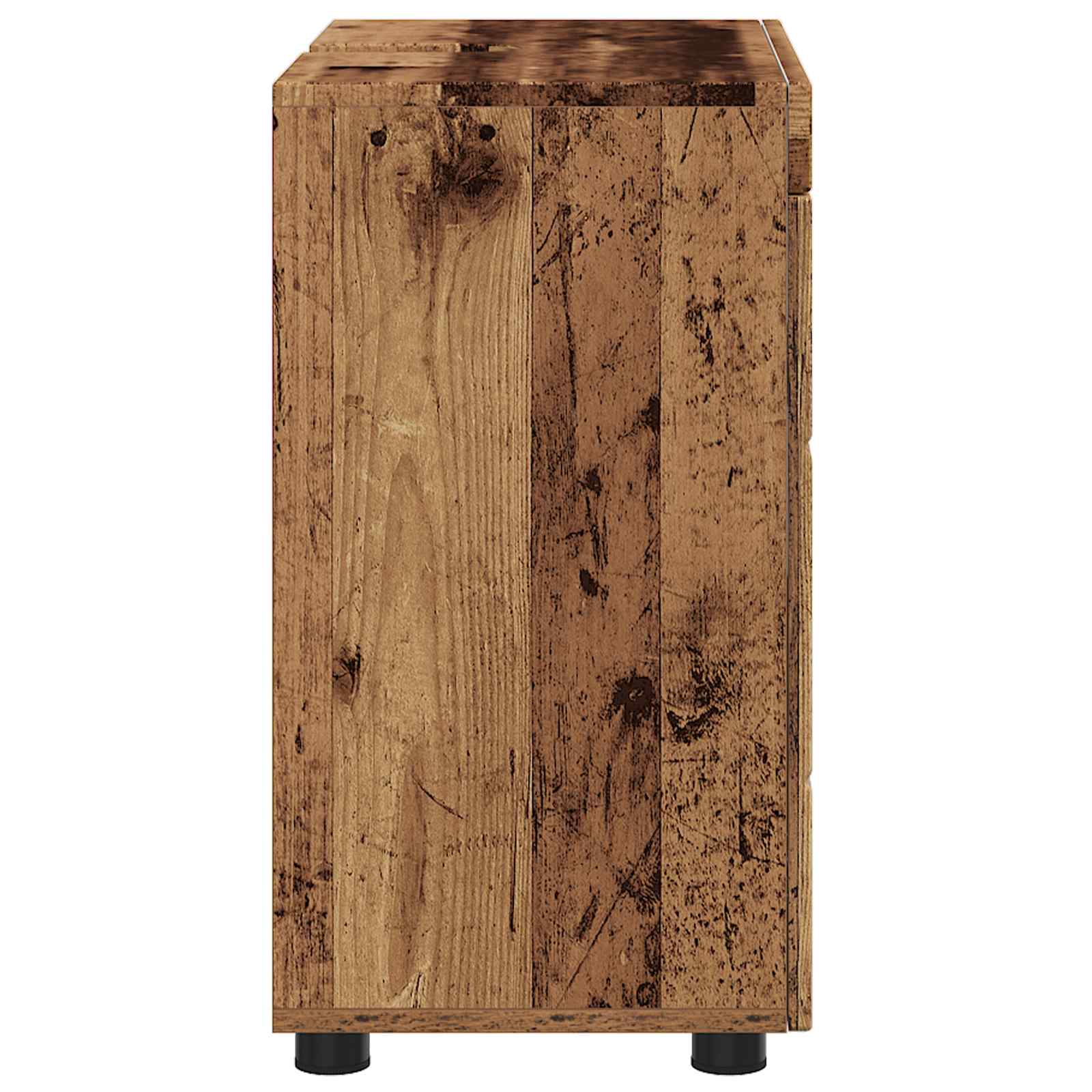 Badezimmerschrank-Set TULUM Altholz 60 x 34 x 63 cm