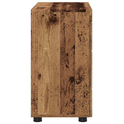 Badezimmerschrank-Set TULUM Altholz 60 x 34 x 63 cm