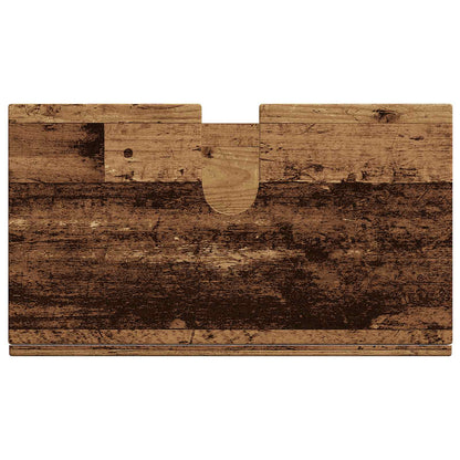 Badezimmerschrank-Set TULUM Altholz 60 x 34 x 63 cm