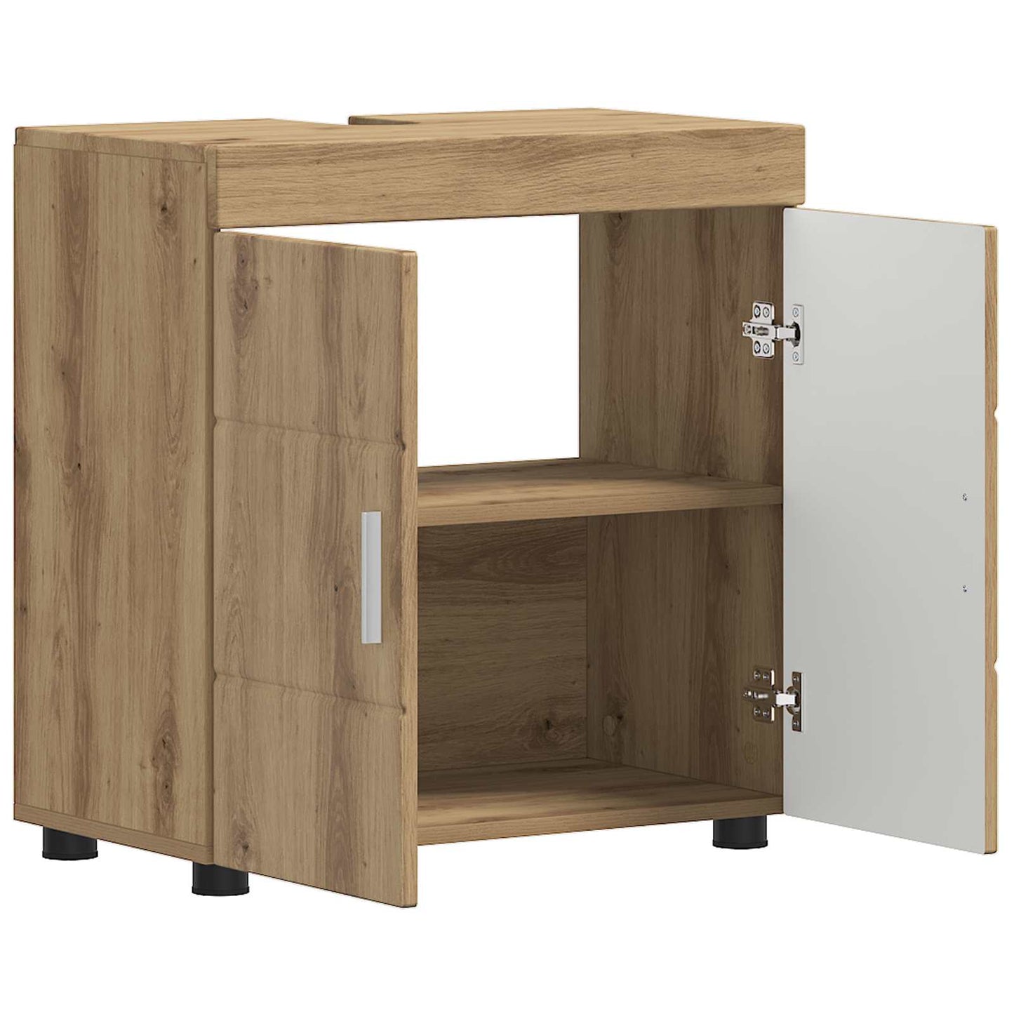 Badezimmerschrank-Set TULUM Artisan-Eiche 60 x 34 x 63 cm