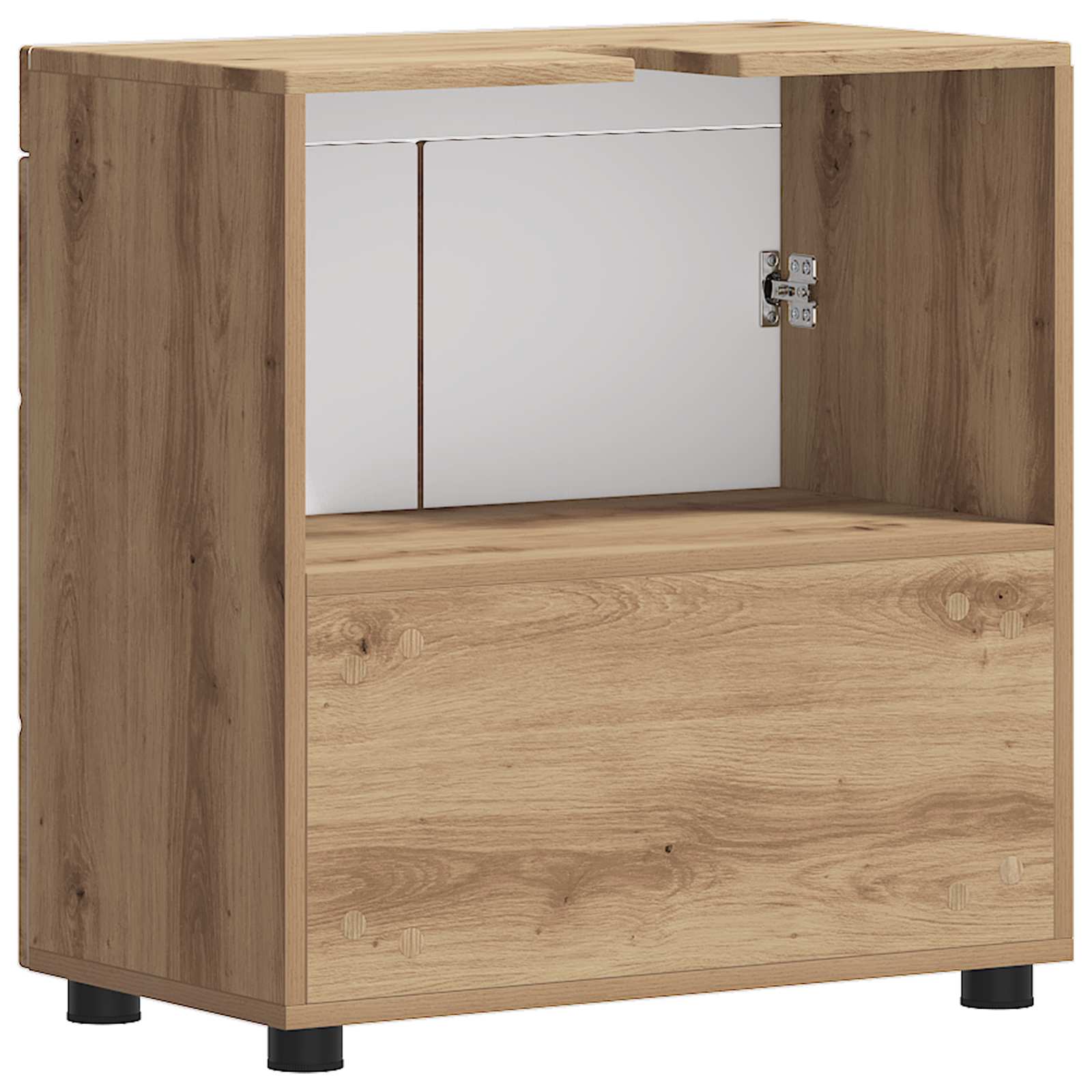 Badezimmerschrank-Set TULUM Artisan-Eiche 60 x 34 x 63 cm