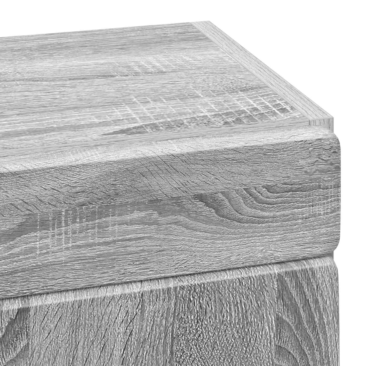 Badezimmer-Wandschrank TULUM Graues Sonoma 37 x 24,5 x 86 cm