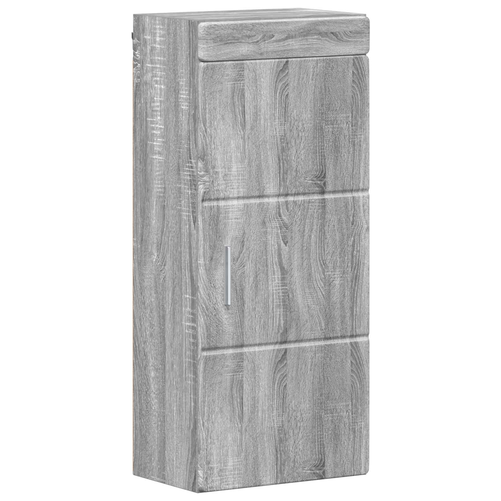 Badezimmer-Wandschrank TULUM Graues Sonoma 37 x 24,5 x 86 cm