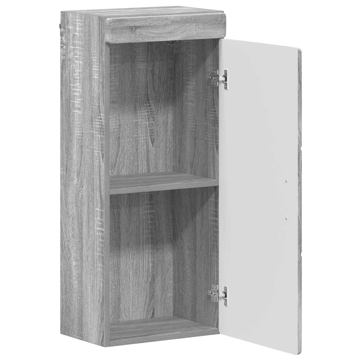 Badezimmer-Wandschrank TULUM Graues Sonoma 37 x 24,5 x 86 cm