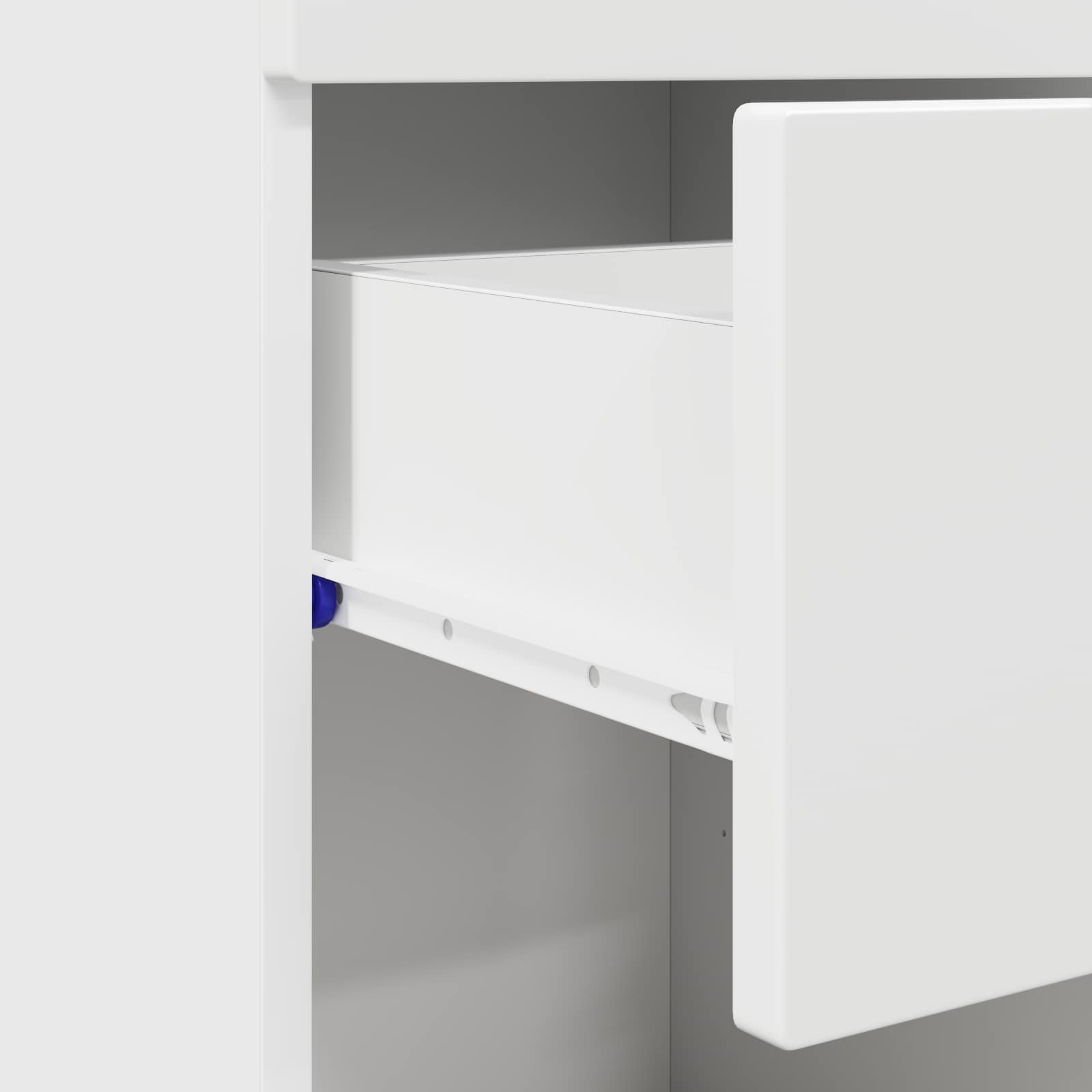 Badezimmerschrank-Set TULUM Weiß 37 x 31,5 x 82 cm