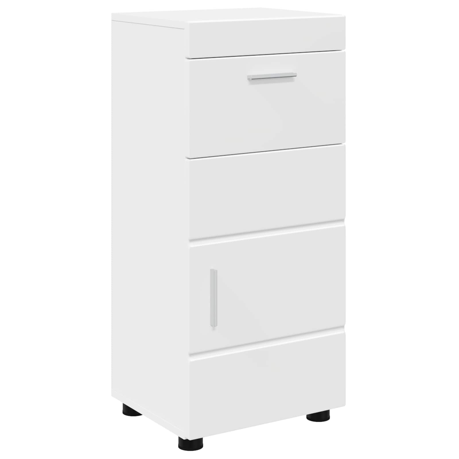 Badezimmerschrank-Set TULUM Weiß 37 x 31,5 x 82 cm